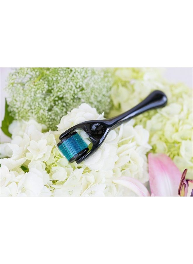 StackedSkincare Micro-Roller .2mm Stainless Steel Needles, Aesthetician developed for uneven texture / dark spots / and acne scarring, Face Roller Skincare for All Skin Types - Image 5