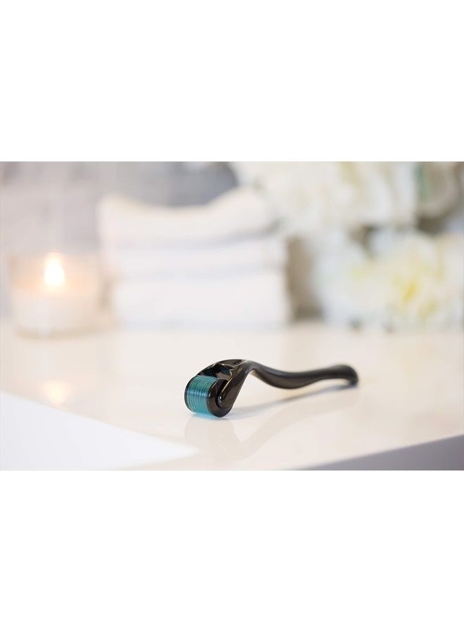 StackedSkincare Micro-Roller .2mm Stainless Steel Needles, Aesthetician developed for uneven texture / dark spots / and acne scarring, Face Roller Skincare for All Skin Types - Image 2