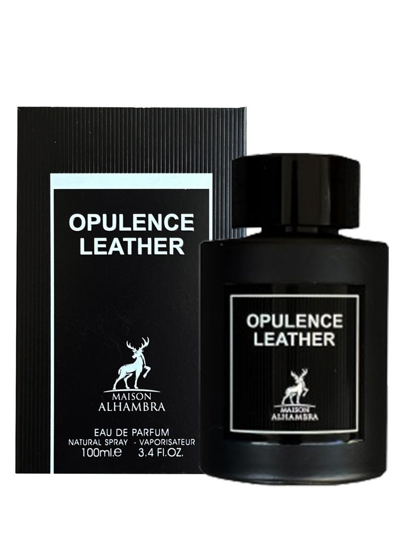 MAISON ALHAMBRA OPULENCE LEATHER EDP 100ml - Image 3