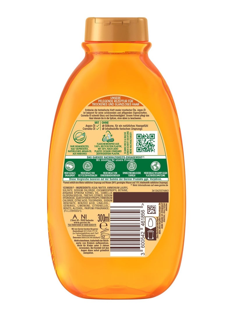Garnier  Wahre Schätze Nourishing Shampoo Argan & Camelia Oil 300 ML - Image 2