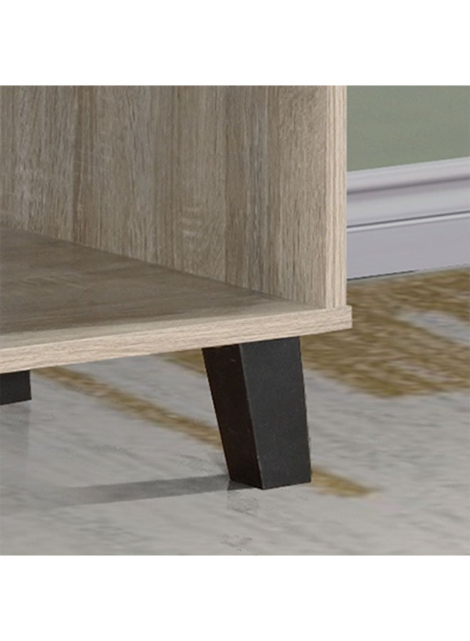 DANUBE HOME Supreme End Table Modern And Elegant Side Table For Living Room Stylish Accent Table Compact Storage Solution Durable And Sleek Home DÃ©cor For Any Space -French Sonoma Oak - Image 5