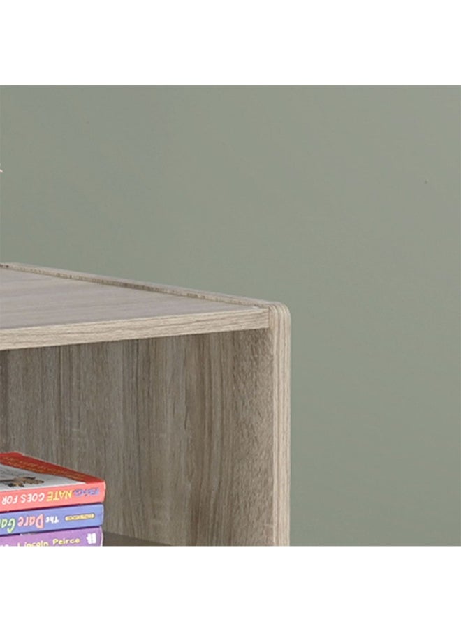 DANUBE HOME Supreme End Table Modern And Elegant Side Table For Living Room Stylish Accent Table Compact Storage Solution Durable And Sleek Home DÃ©cor For Any Space -French Sonoma Oak  - Image 5