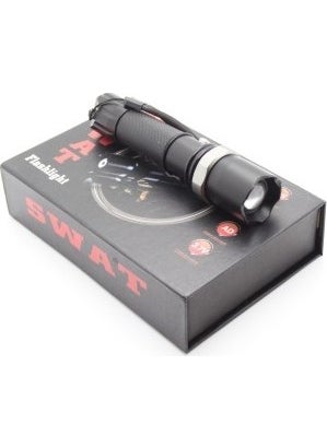 Kama - KM-110 600LUMEN 3 Mode Rechargeable Flashlight / Searchlight - Image 1
