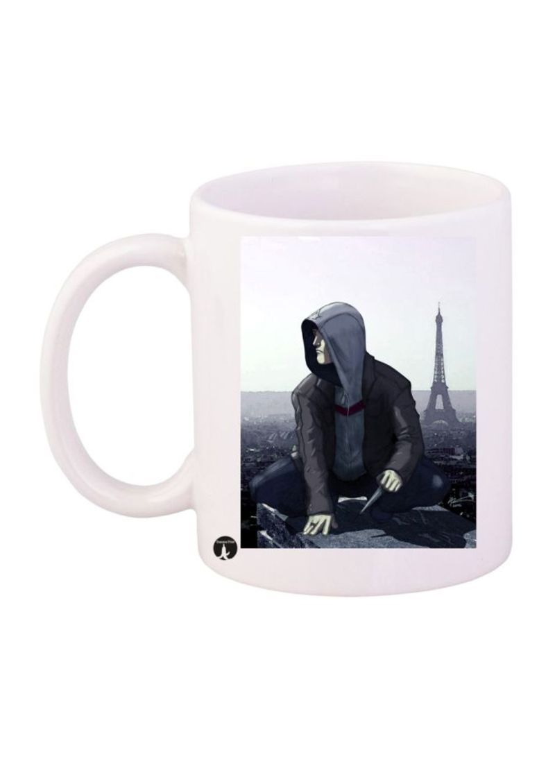 RKN Assassin's Creed Printed Mug White/Grey Standard Size