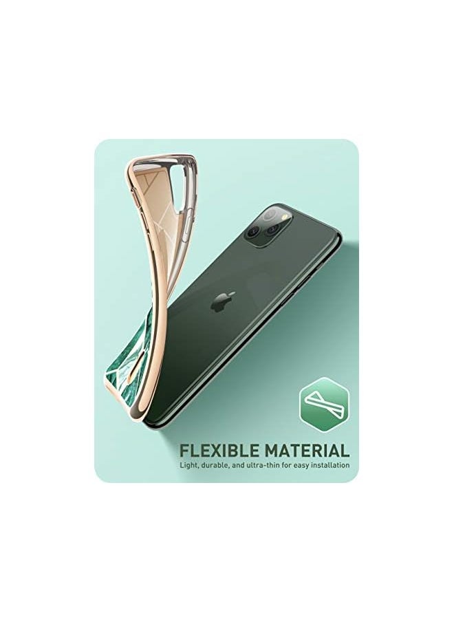 I-blason Cosmo Wallet Slim Designer Wallet Case for Apple iPhone 11 Pro Max (2019), 6.5", (Green)  - Image 5