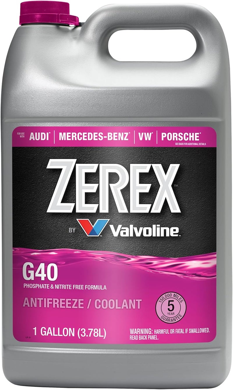 Zerex G40 Phosphate and Nitrite Free Antifreeze/Coolant - 1 Gallon (3.78L) - Image 1