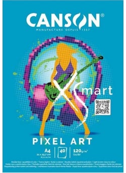 Xsmart Pixel Art A4 120G 40 Pages