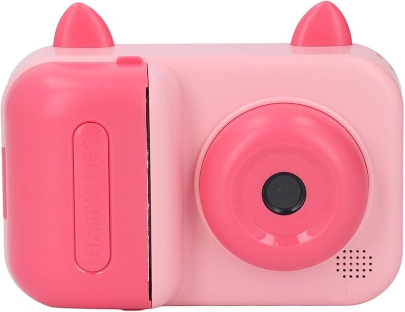 Kids Thermal Print Camera Pink 2 4 Inch Display USB Charging Easy Carry Photo Video - Image 3