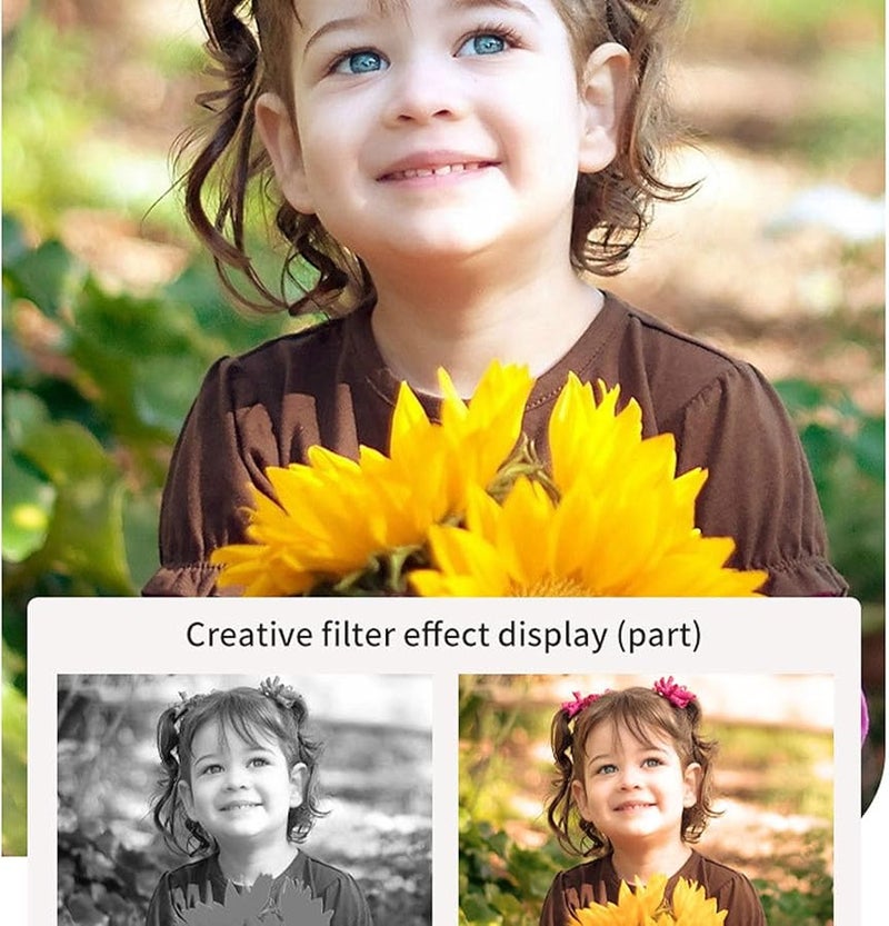 Kids Thermal Print Camera Pink 2 4 Inch Display USB Charging Easy Carry Photo Video - Image 5