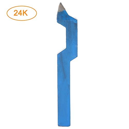 Salmue Metal Punch Stamp, Steel Stamping Tool Curved Design Marking Tool for Jewelry Ring Bracelet (24K) - Image 4
