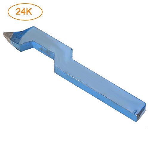 Salmue Metal Punch Stamp, Steel Stamping Tool Curved Design Marking Tool for Jewelry Ring Bracelet (24K) - Image 2