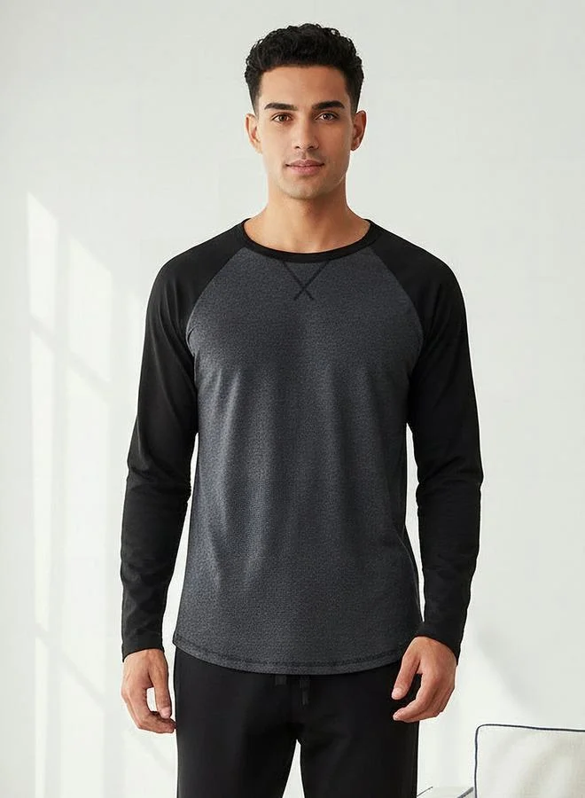 Splash FAV Men Color Block Nightwear Set