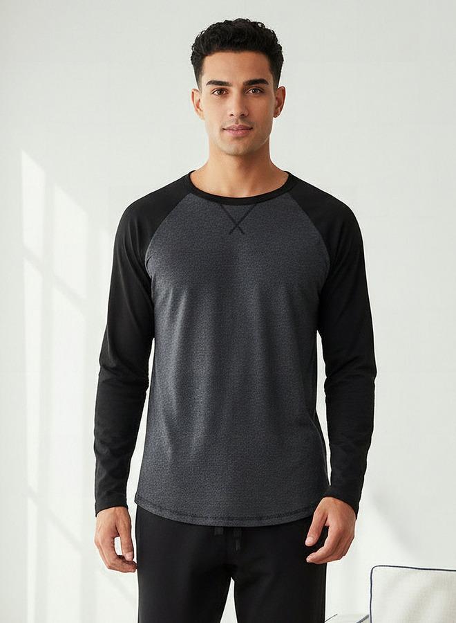 Splash FAV Men Color Block Nightwear Set - Image 2