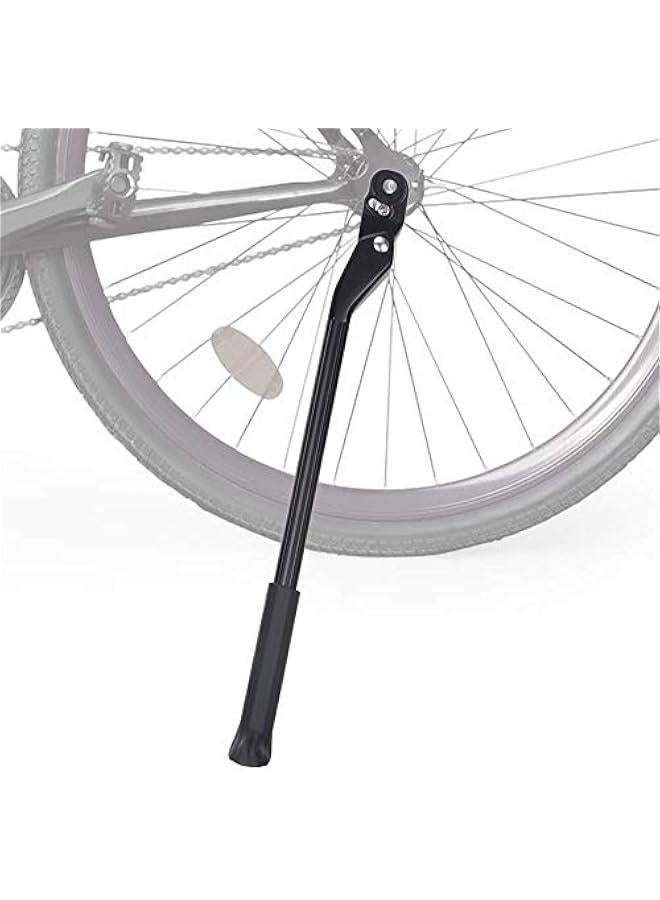 Generic Adjustable Bike Kickstand, Aluminum Alloy Bicycle Side Kickstand Quick Release Bike Side Stand Concealed Spring-Loaded Latch Non-Slip Rear Side for 24-27.5 Inch Mountain Bike and 700C 650C Road  - Image 1