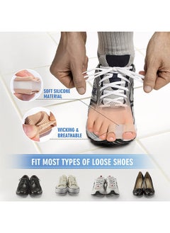 Unik 2-Piece Gel Toe Separators, for Overlapping Toes Women and men, 2 Loops bunion corrector for First Two Toes  - Image 5