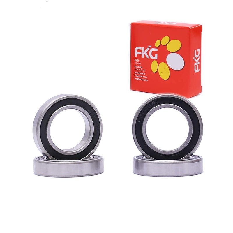 FKG 6905-2RS 25x42x9mm Deep Groove Ball Bearing Double Rubber Seal Bearings Pre-Lubricated 4 Pcs - Image 5