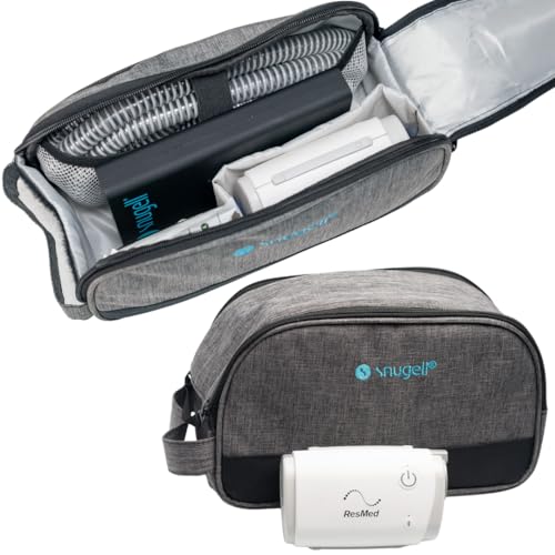 Snugell Travel Bag for CPAP Machines Compatible with ResMed AirMini TravelFriendly Lightweight - Image 1