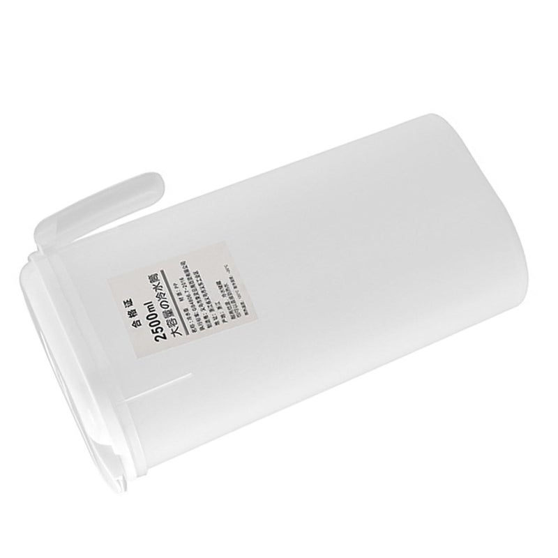 Large Capacity Fridge Water Pitcher Saves Space Leak Proof Lid Plastic Home Office Picnic Travel Cool Refreshing - Image 2