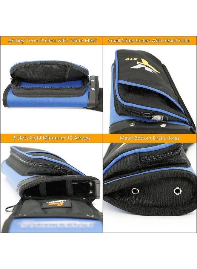Sunya SUNYA Arrow Quiver, Hip Quiver for Compound Bow and Recurve Bow. Bow Quiver for Arrows. Field Archery Quiver - 3 Arrow Holder Slot  - Image 4