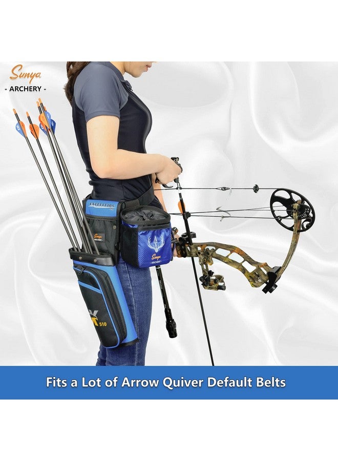 Sunya SUNYA Arrow Quiver, Hip Quiver for Compound Bow and Recurve Bow. Bow Quiver for Arrows. Field Archery Quiver - 3 Arrow Holder Slot  - Image 2