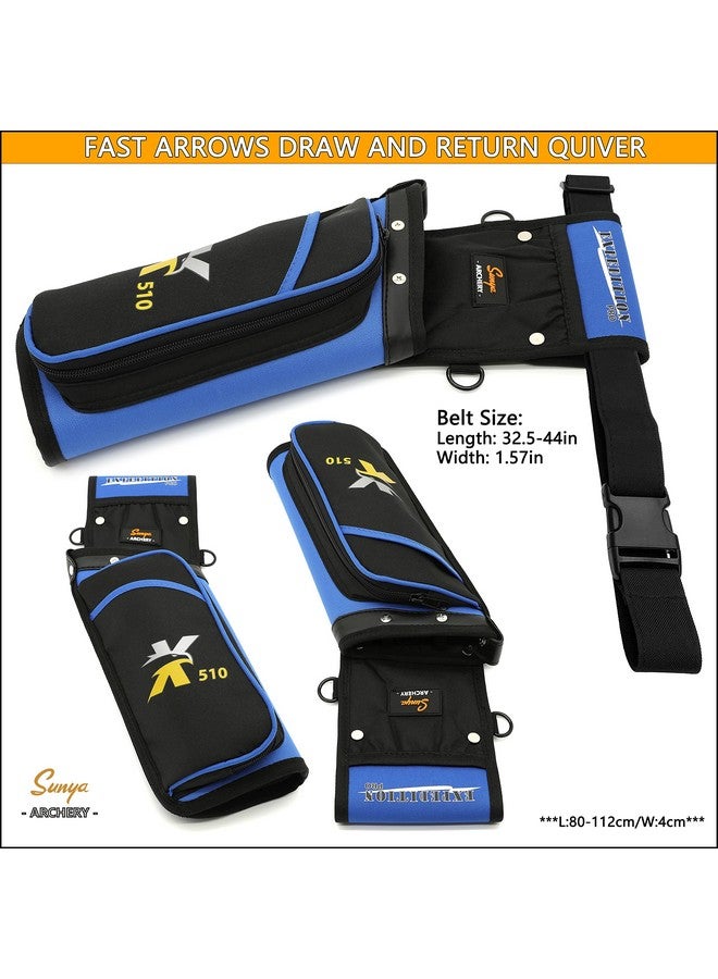 Sunya SUNYA Arrow Quiver, Hip Quiver for Compound Bow and Recurve Bow. Bow Quiver for Arrows. Field Archery Quiver - 3 Arrow Holder Slot  - Image 5