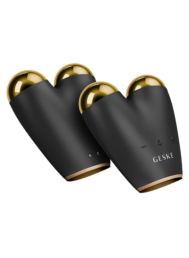 جيسكي جهاز رفع الوجه GESKE SmartAppGuided MicroCurrent 6 في 1 لشد الوجه ومدرب الفك وشد الوجه ومضاد للشيخوخة، جهاز مكركرنت ضد التجاعيد ومزيل الذقن المزدوج