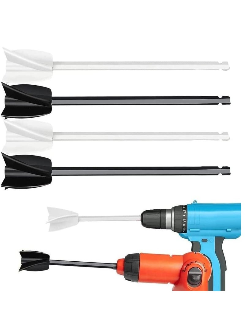 SYOSI - Resin Mixer Paddles Epoxy Mixer Reusable Paint Mixer Paint Stirrer Drill Attachment for Resin 4 Packs - Image 1