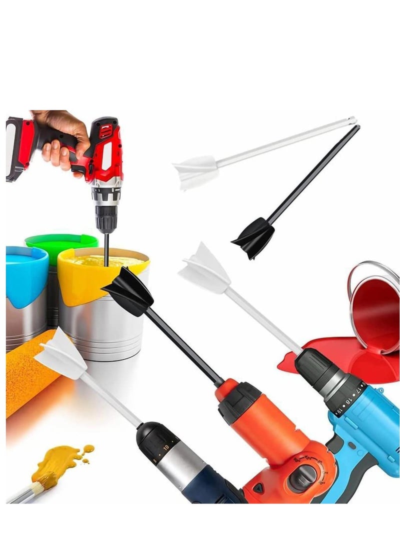 SYOSI - Resin Mixer Paddles Epoxy Mixer Reusable Paint Mixer Paint Stirrer Drill Attachment for Resin 4 Packs - Image 1