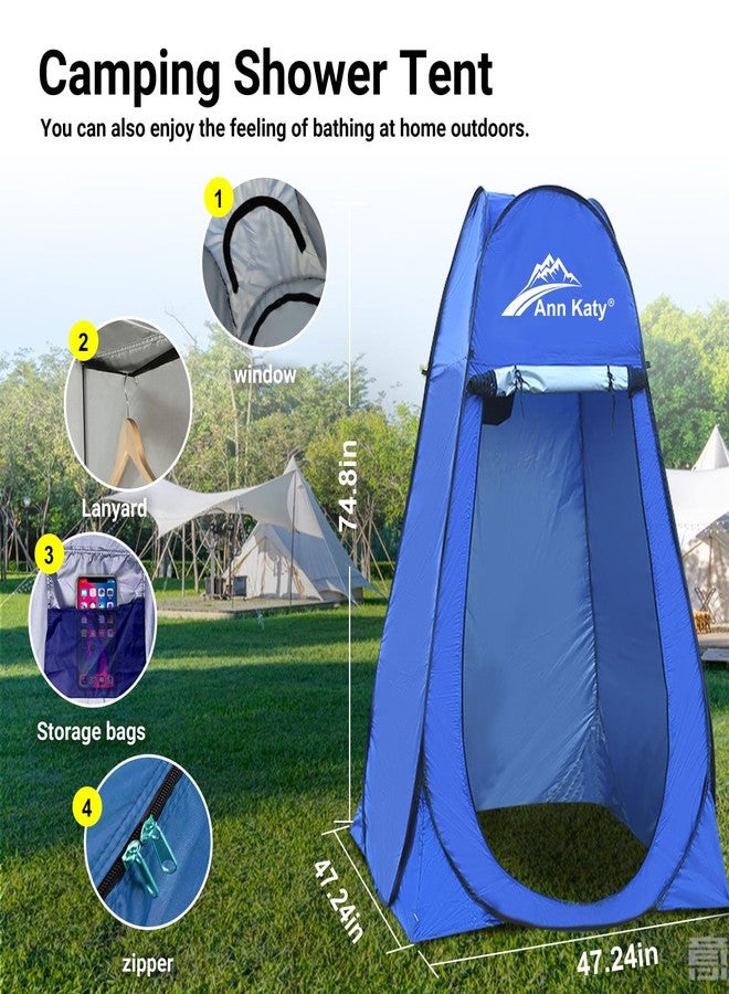 Ann Katy Camping Tent Blue - Image 2