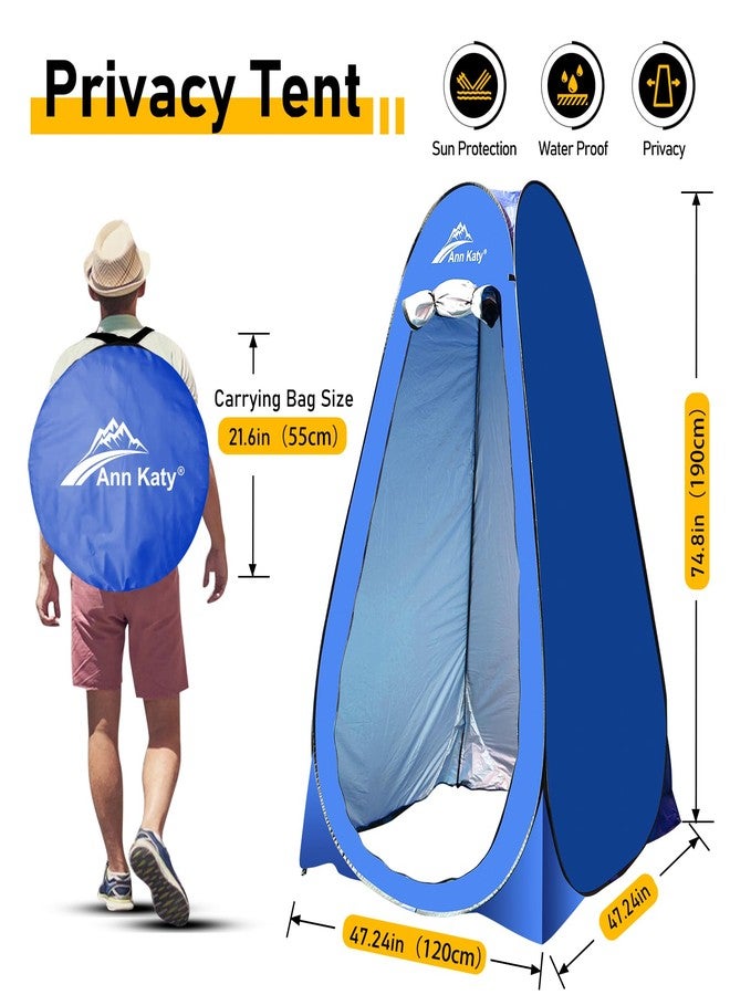 Ann Katy Camping Tent Blue - Image 3