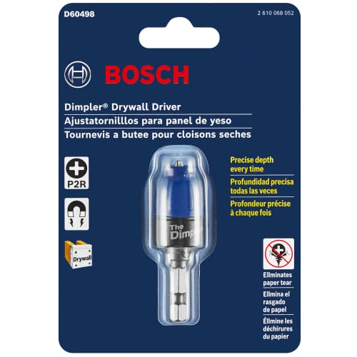 BOSCH D60498 Drywall Dimpler® Screw Setter, Number 2 Phillips - Image 2