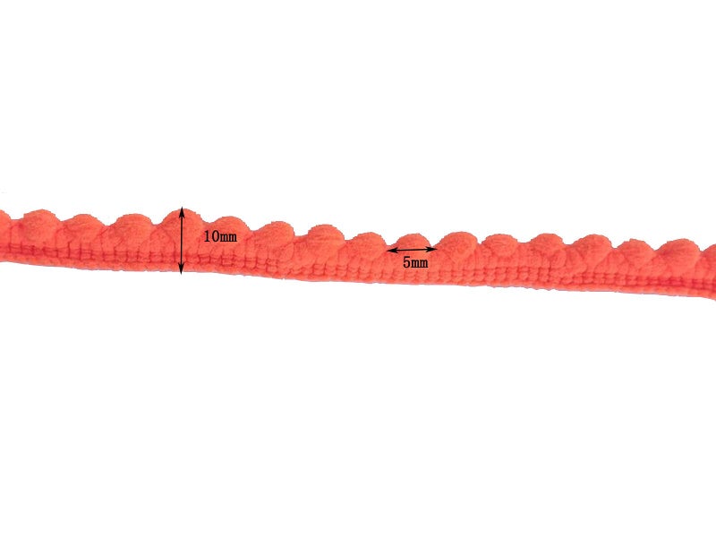 MONIDOOR Mini Pom Pom Trim 29 Yards 29 Colors 5mm Ball Fringe Trim for Sewing Accessory Decoration DIY Crafts (Mixed Color 1 1743) - Image 3