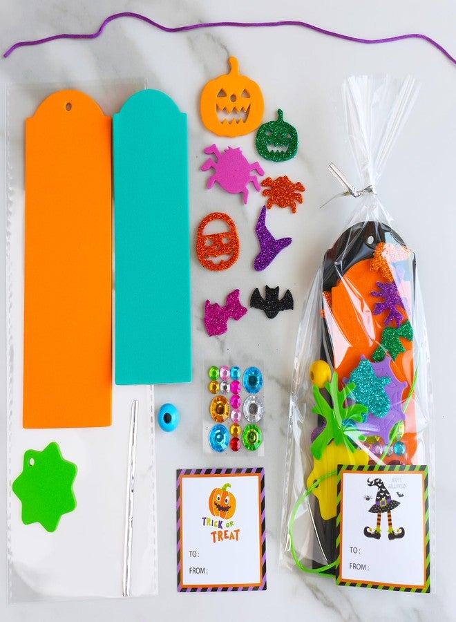 وينلين مجموعة من 36 قطعة من أدوات الحرف اليدوية لعيد الهالوين من Winlyn، حرف يدوية للأطفال في الخريف، علامات مرجعية ثلاثية الأبعاد لعيد الهالوين، مجموعات فنية، ملصقات إسفنجية على شكل فانوس جاك الوحش، فنون وحرف يدوية للأطفال، أنشطة صفية، هدايا حفلات الهالوين - Image 2