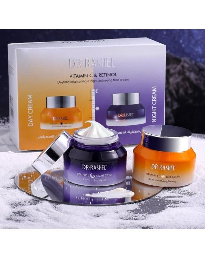 RASHELL DAYTIME BRIGHTENING NIGHT ANTI-AGING FACE CREAM 100g  - Image 1