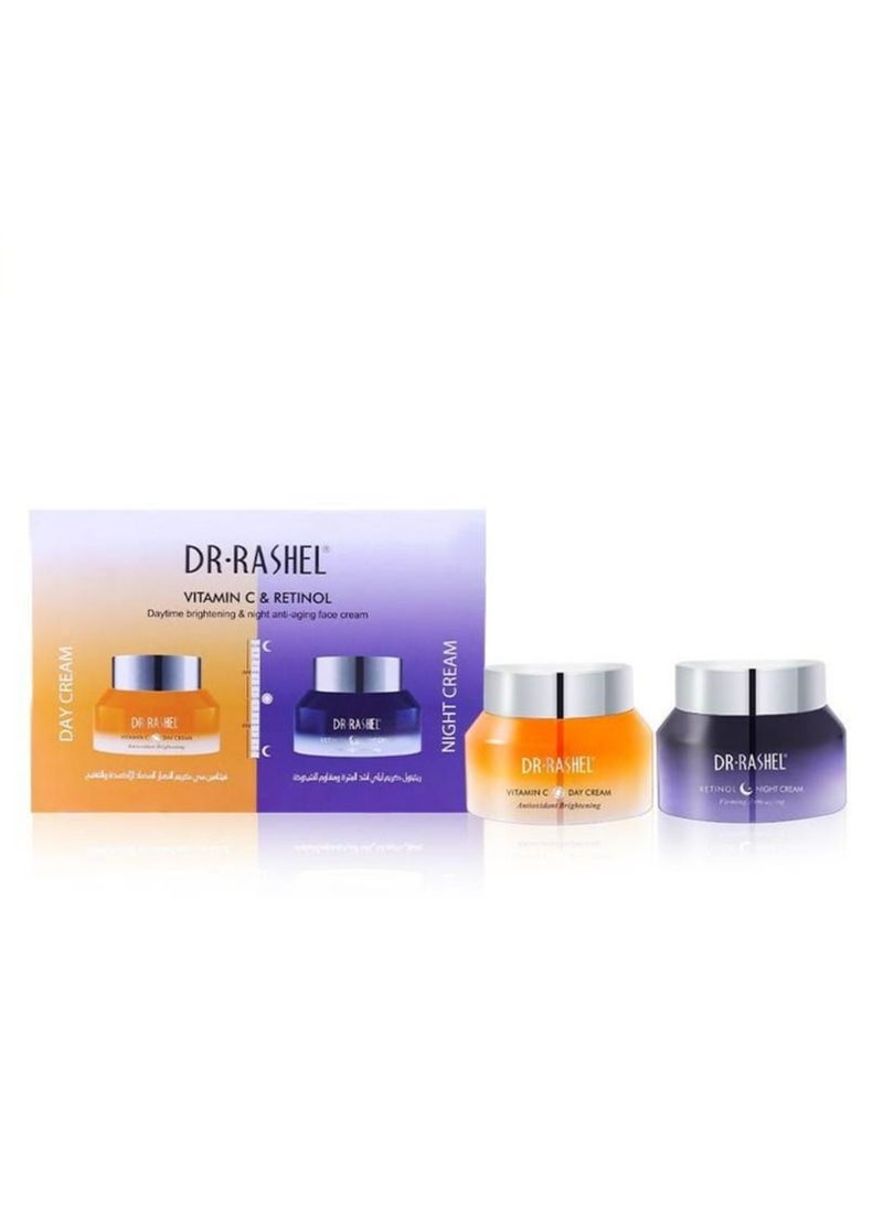 RASHELL DAYTIME BRIGHTENING NIGHT ANTI-AGING FACE CREAM 100g  - Image 2