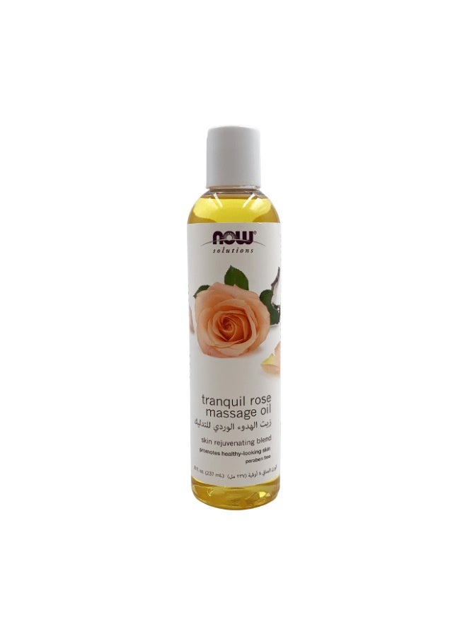 Now Tranquil Rose Massage Oil 237 ml - Image 1
