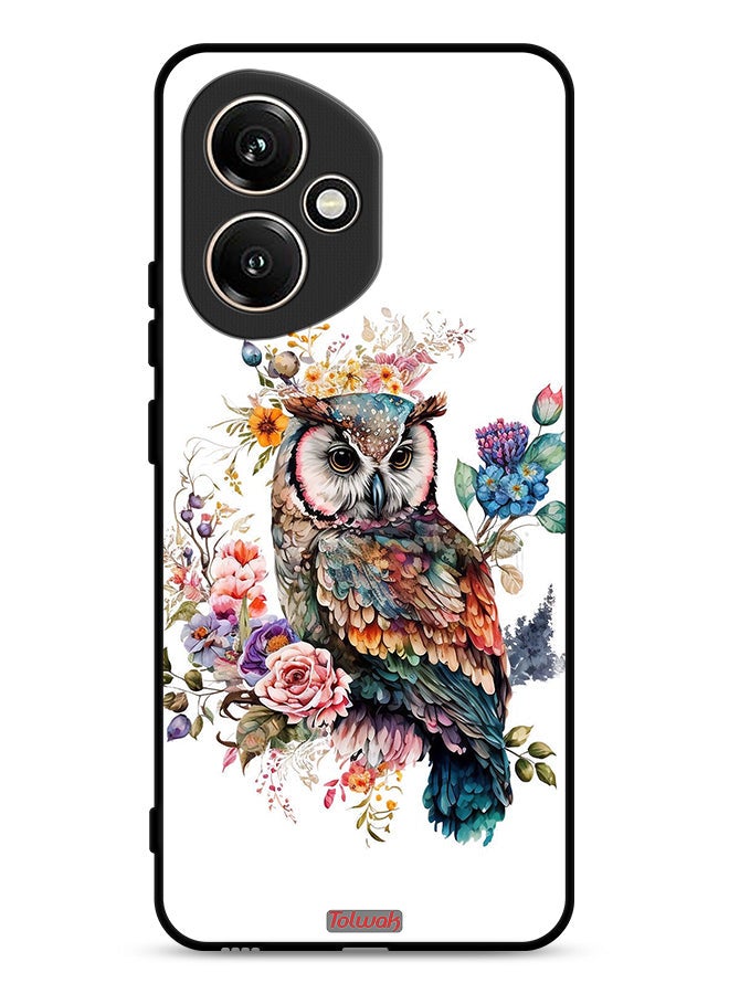 Tolwak Honor 400 Protective Case Cover Owl Abstract Art - Image 1