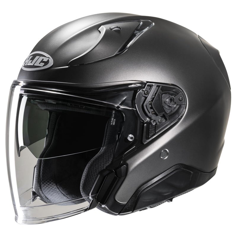 HJC RPHA 31 Mens Street Motorcycle Helmet SemiFlat Titanium 2XLarge