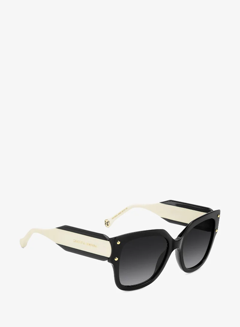 كارولينا هيريرا CAROLINA HERRERA HER 0366/S Sunglasses Black Square