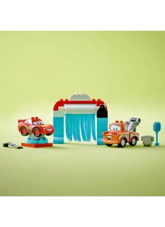 LEGO Lightning McQueen and Mater's Car Wash Fun Building Toy - 23 PCS  - Image 3