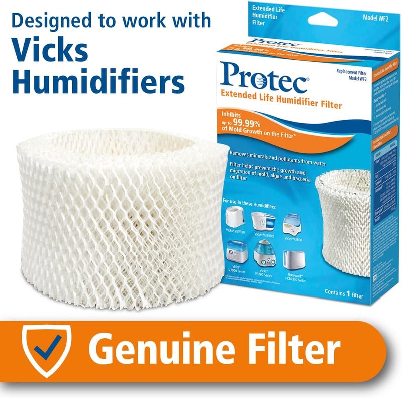 Pro-Tec Humidifier Replacement, Multi, 1 Count – Designed for Vicks Cool Mist Humidifiers and Other Models - Image 3