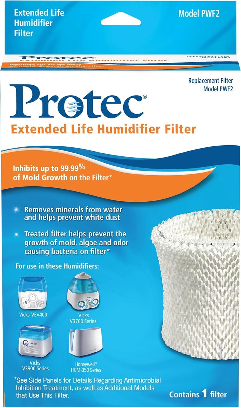 Pro-Tec Humidifier Replacement, Multi, 1 Count – Designed for Vicks Cool Mist Humidifiers and Other Models - Image 5
