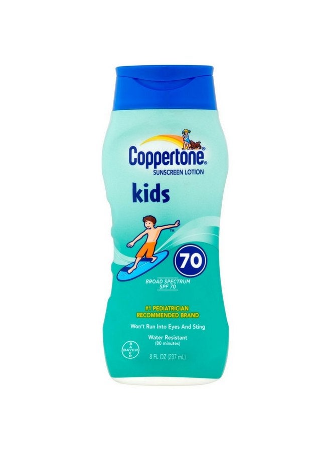 Coppertone Kids Sunscreen Lotion SPF 70+ 8 oz