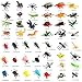 YOOHUA 48PCS Mini Bug Toys Fake Plastic Bugs and Insects for Kids Toddler Halloween Birthday Party Favors Easter Valentines Basket Stuffers Goodie Bag Fillers April Fools Day Prank Gifts - Image 4