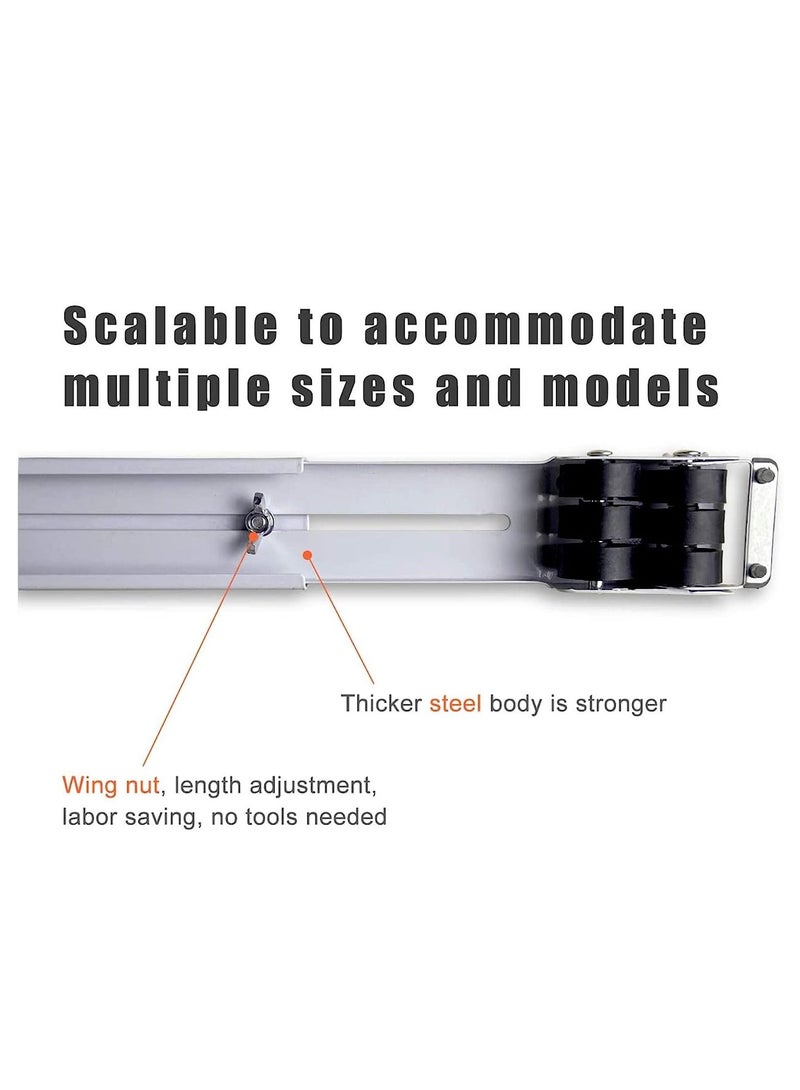 Fridge Stand Washing Machine Base Furniture Stand Portable Movable Adjustable Base Mobile Roller For Washing Machine Refrigerator  - Image 4