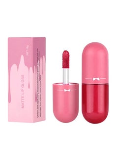 Mini Capsule Matte Liquid Lipstick, 5 Colors Nude Velvet Matte Lip Gloss, Waterproof Long Lasting Non-Stick Cup Moisturizing Lip Stick Lip Makeup
