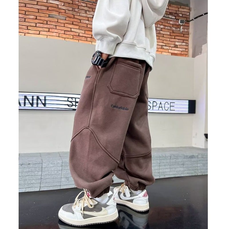 Boys' Autumn And Summer Korean Style Casual Sports Pants Fashion Children'S Boys' Loose Trendy Pants - Image 2