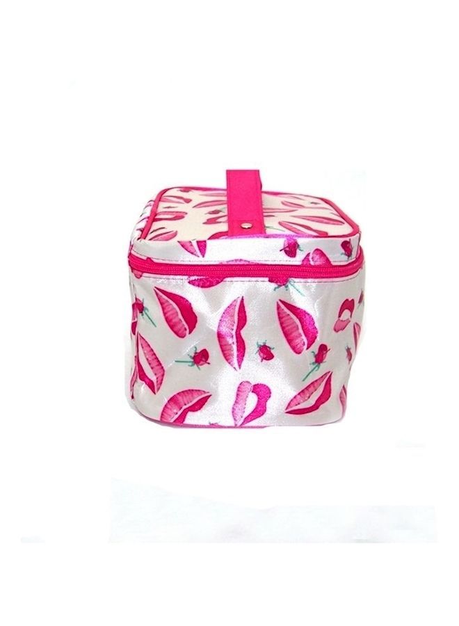 نيبمينينت حقيبة محمولة بتصميم مربع وبطبعة شفاه مناسبة للسفر متعدد الألوان