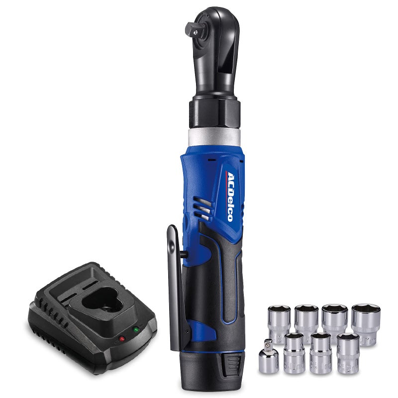 ACDelco Tools ACDelco ARW1209P G12 Series 12V Li-ion Cordless 3/8” 45 ft-lbs. Ratchet Wrench Tool Kit - Image 1