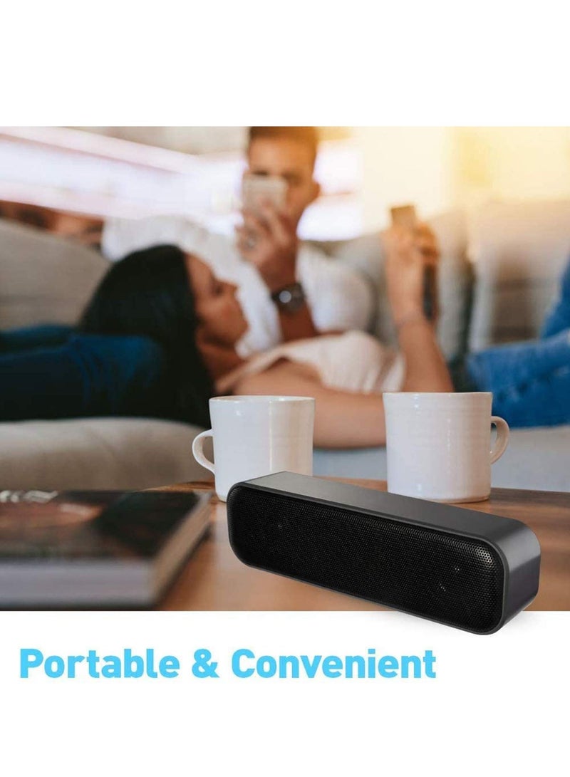 Excefore Computer Speaker, USB Powered Speaker, Portable Computer Sound Bar, Bar-Plug and Play, Compatible with Various Devices System - Image 2